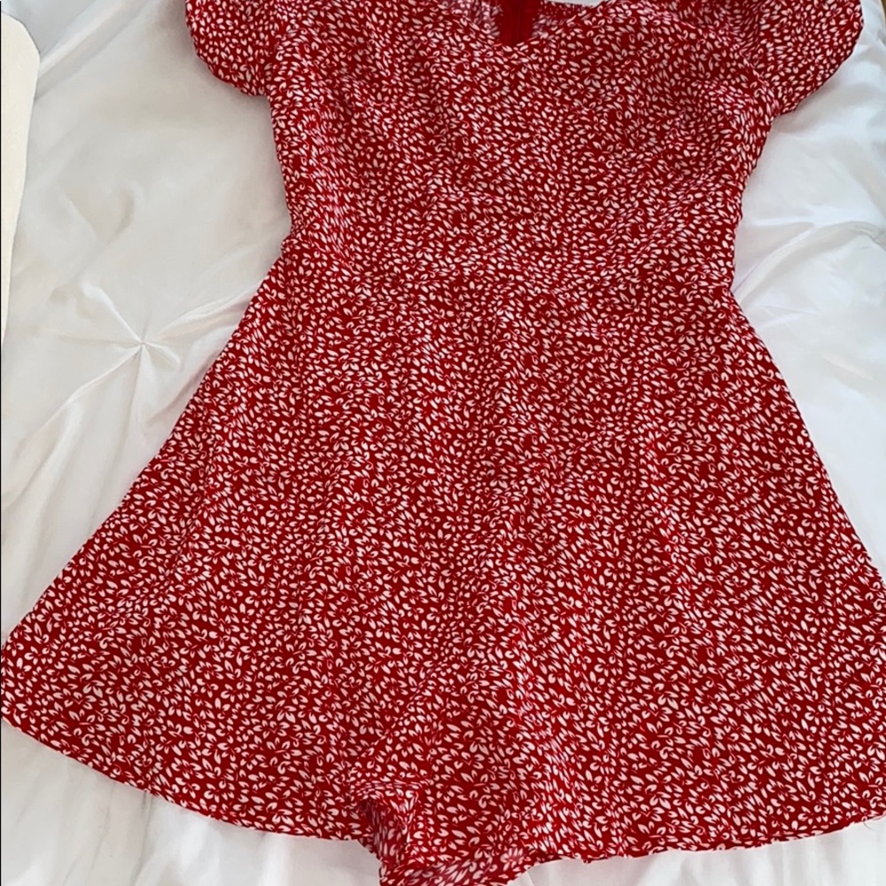 wrap-front romper - Picture 3 of 4